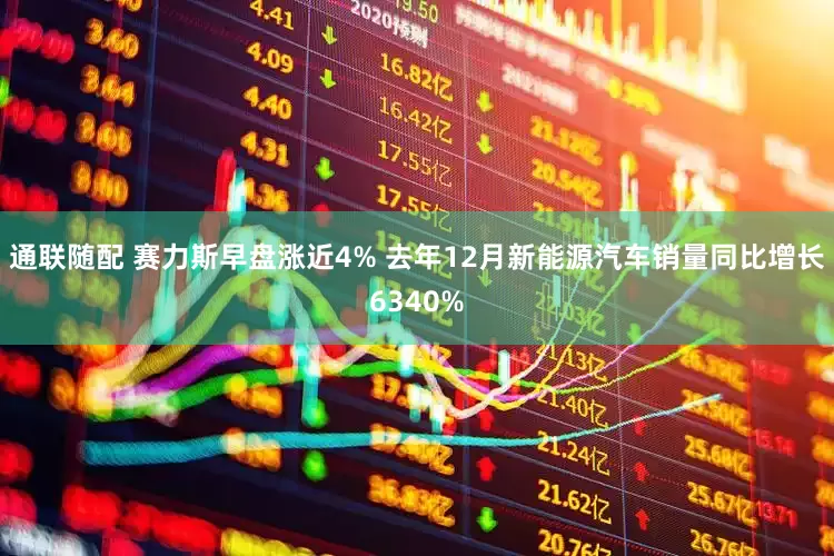 通联随配 赛力斯早盘涨近4% 去年12月新能源汽车销量同比增长6340%